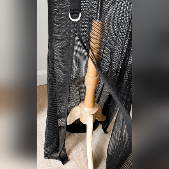 Killstar Paragon fishnet thigh-high slit maxi skirt MEDIUM - Picture 4 of 6